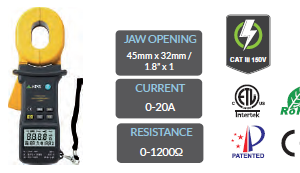 TERROMETER PER MATJE REZISTENCEZE TOKEZIMI 1200Ω