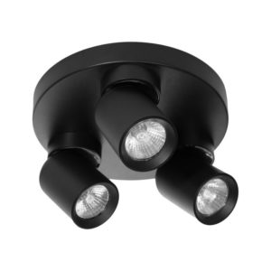 SPOT 3XGU10 LED JASHTE MURIT E ZEZE