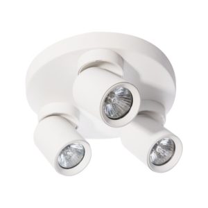 SPOT 3XGU10 LED JASHTE MURIT E BARDHE