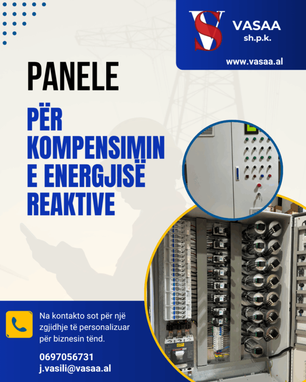 PANELE PER KOMPESIMIN E ENERGJISE REAKTIVE